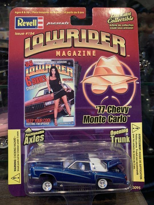 Revell社☆レア!77年モンテカルロローライダー ハイドロギミック付き Revell社☆レア!77年モンテカルロローライダー ハイドロギミック付き